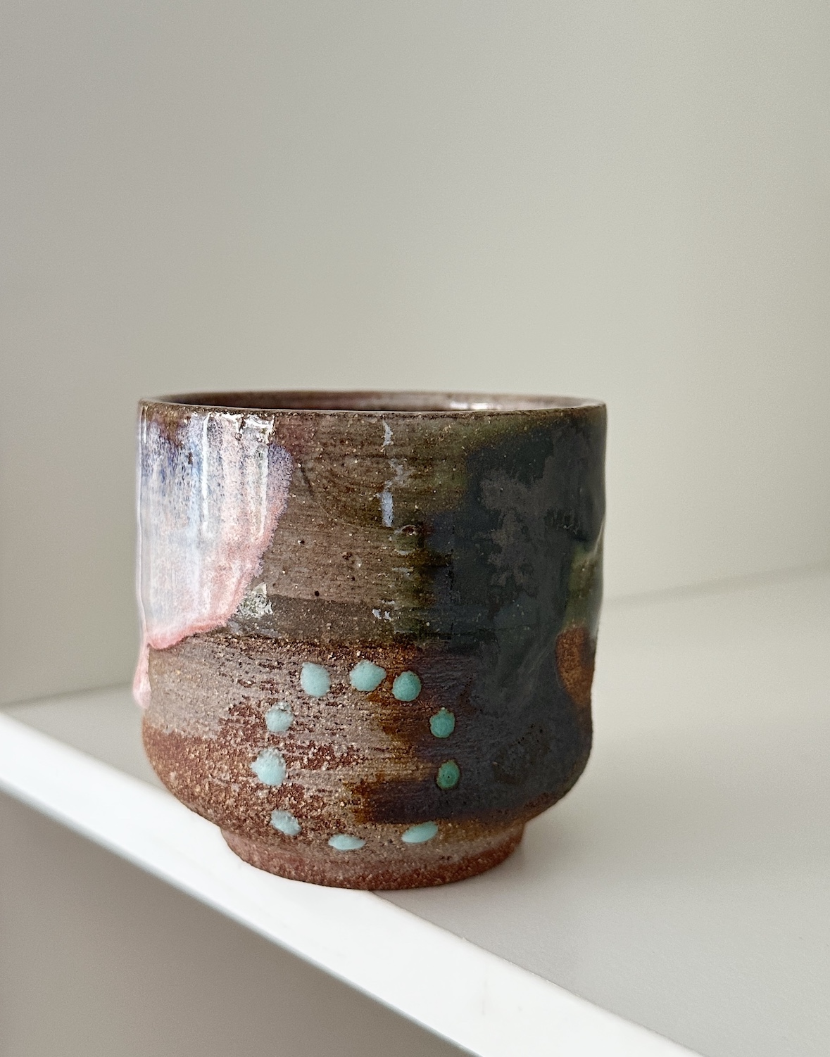 Czarka ceramiczna/koło garncarskie/czerwona glina zdjęcie 1