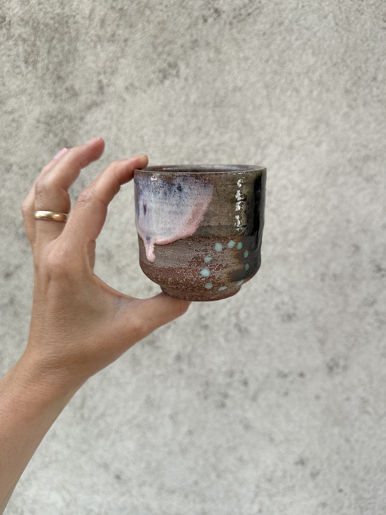 Czarka ceramiczna/koło garncarskie/czerwona glina zdjęcie 2