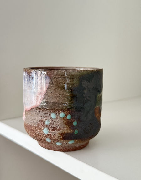 Czarka ceramiczna/koło garncarskie/czerwona glina