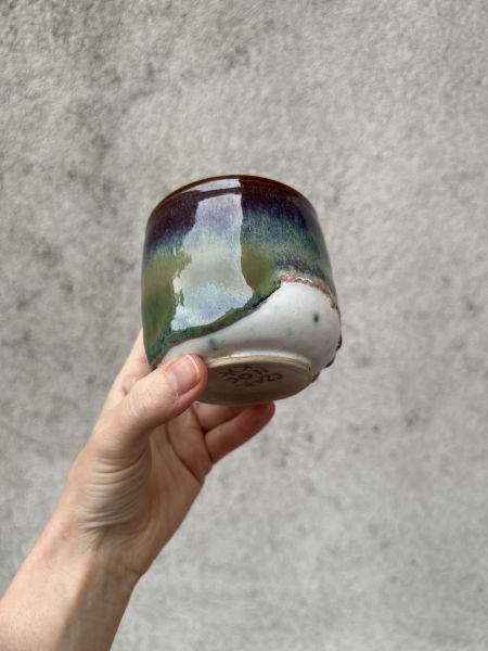 Czarka ceramiczna /380 ml /koło garncarskie