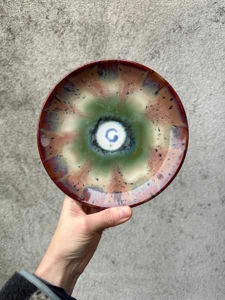 Unikatowy talerz ceramiczny Astro 1