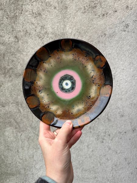 Unikatowy talerz ceramiczny Astro 2