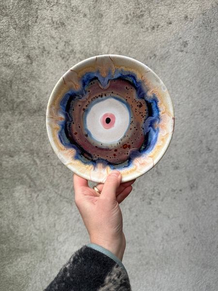 Unikatowy talerz ceramiczny Astro 4