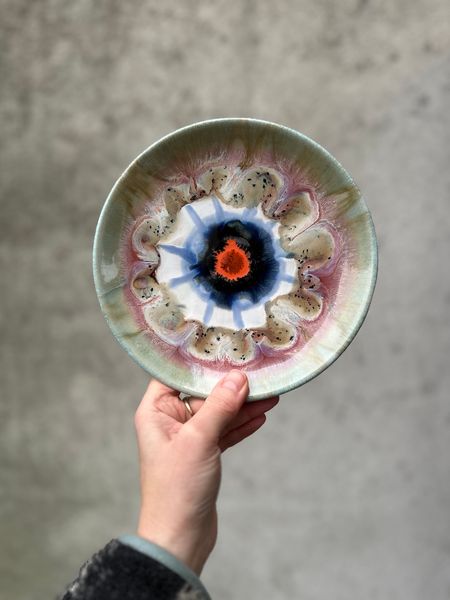 Unikatowy talerz ceramiczny Astro 5