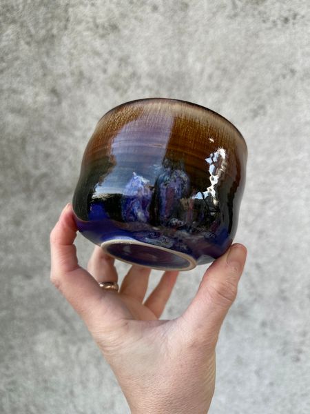 Matchawan czarka do matchy/kobalt/brąz